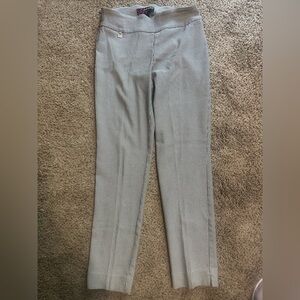 Peck & Peck Houndstooth Pants in Black and White